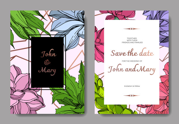 丛林植物肉质花雕刻图片下载