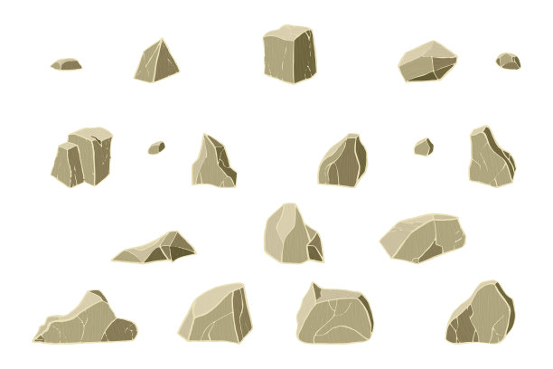 逼真的棕色石套图片下载