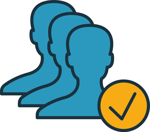 企业道德图标轮廓充满创意图片下载