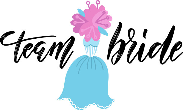 队伍新娘手绘单身派对母鸡图片下载