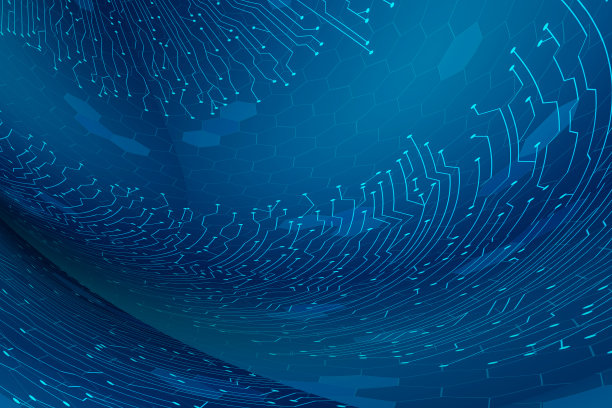 互联网空间地图，3d渲染，插画图片下载