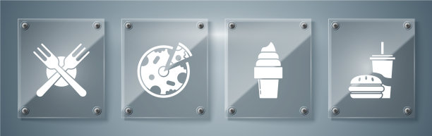 在纸杯里放上吸管和汉堡图片下载