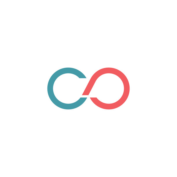 CP或PC字母模板标志设计图片下载