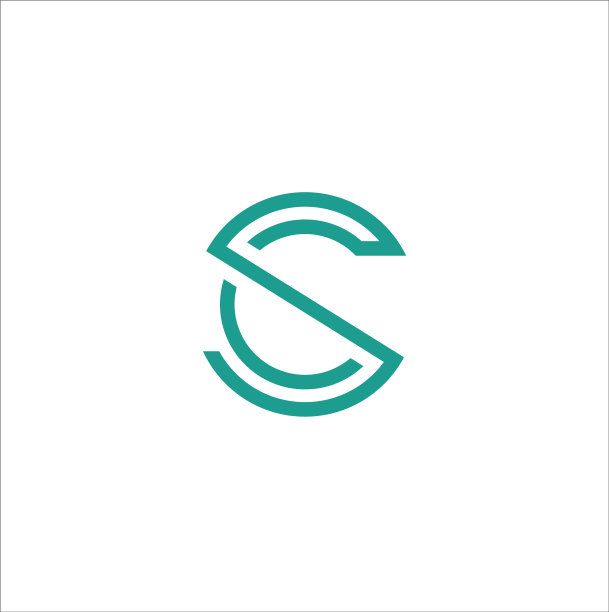 CS和SC创意首字母标志图片下载