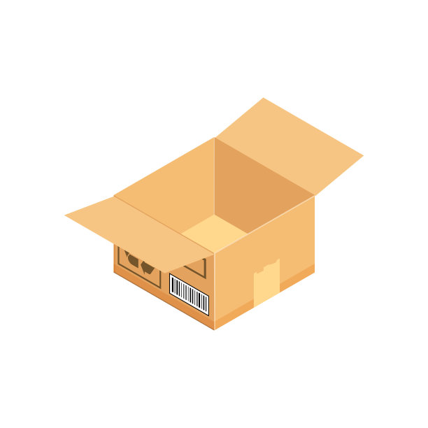 瓦楞箱等距隔离图片下载