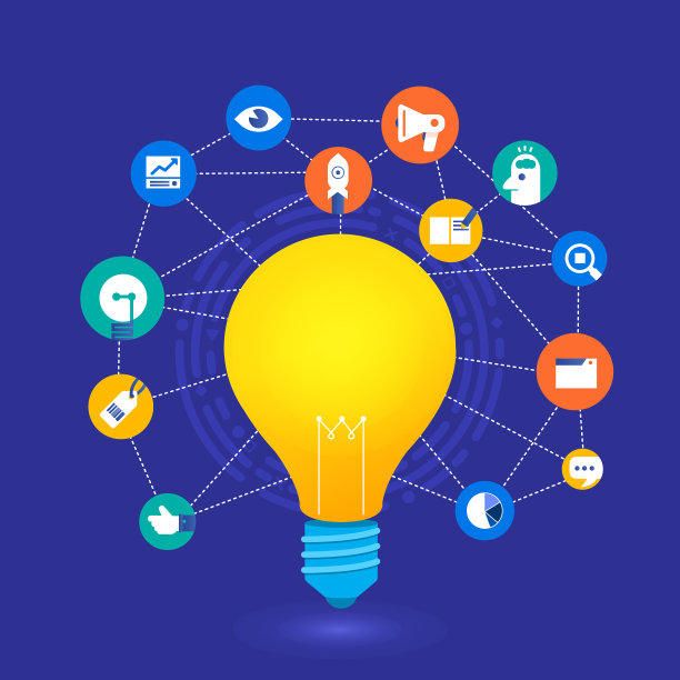 扁平化设计理念，用xx创造大创意图片下载