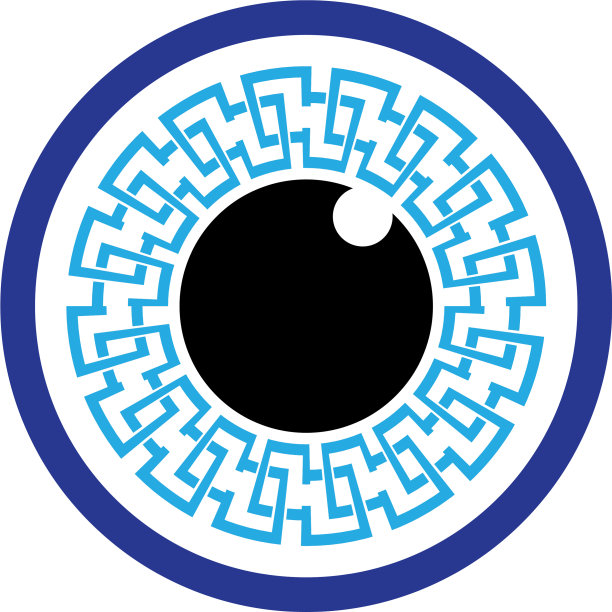 眼睛标志模板图标设计图片下载