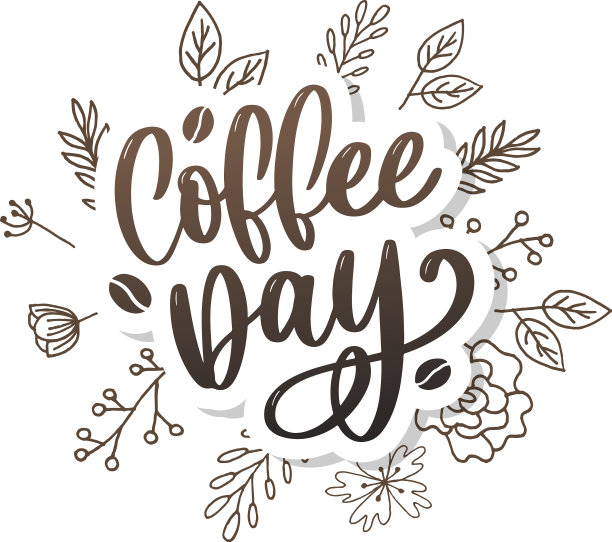 10月1日国际咖啡日标志世界图片下载