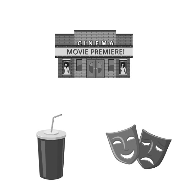 孤立的对象电影摄影和工作室标志图片下载