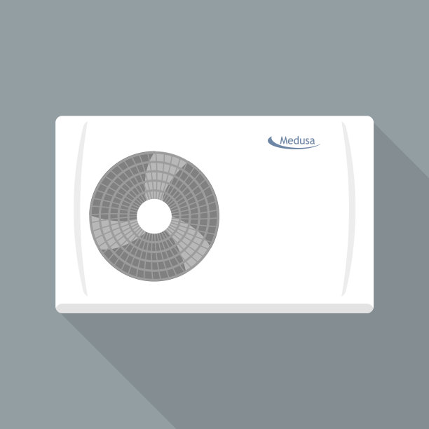 智能风扇空调图标扁平化风格图片下载