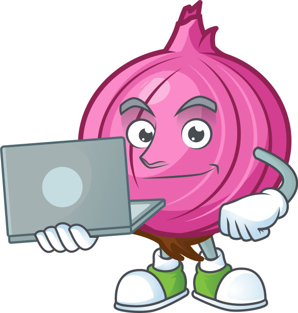 用笔记本电脑制作红洋葱卡通食谱图片下载