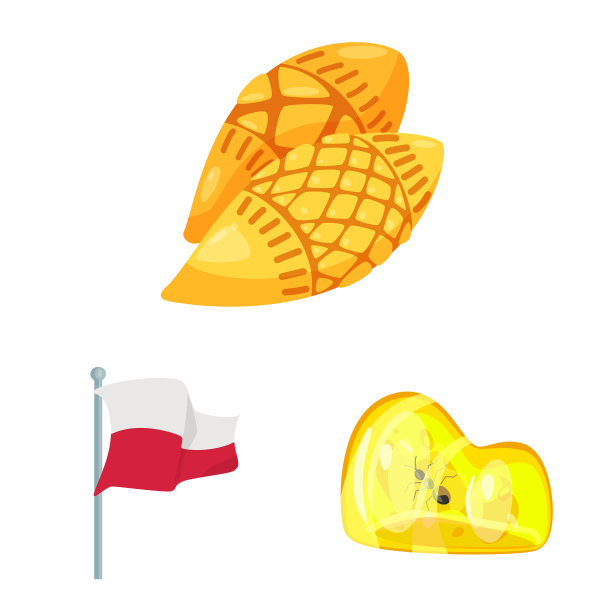 孤立物体波兰和旅游标志图片下载