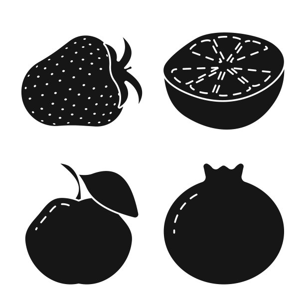 设计素食和有机标志图片下载