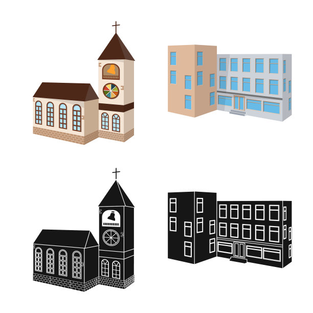 设计立面和房屋标识图片下载