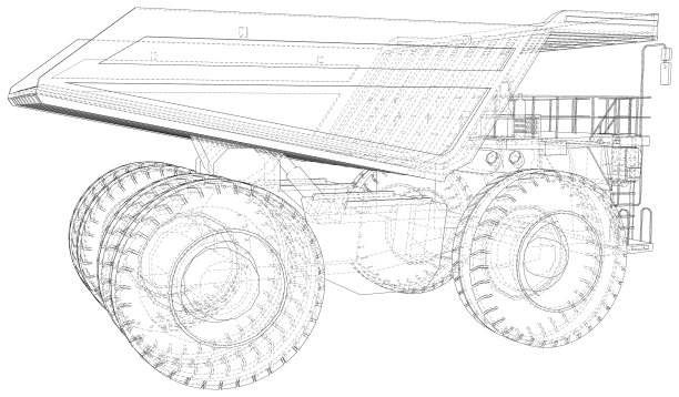 自卸车大运输车，层层可见图片下载