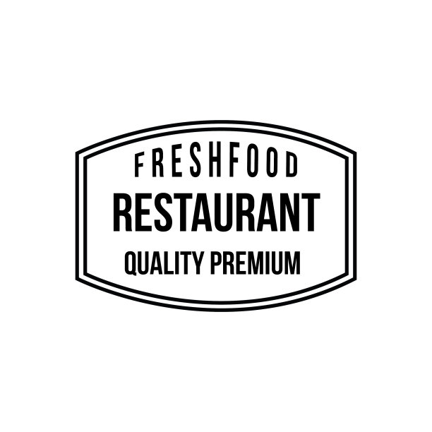 餐厅标志复古图标象征会徽图片下载