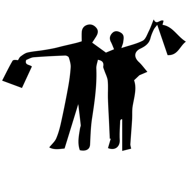 购物图标上的白色背景图片下载