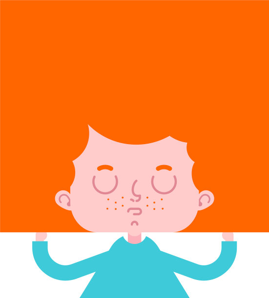 红头发的小女孩像个小女孩图片下载