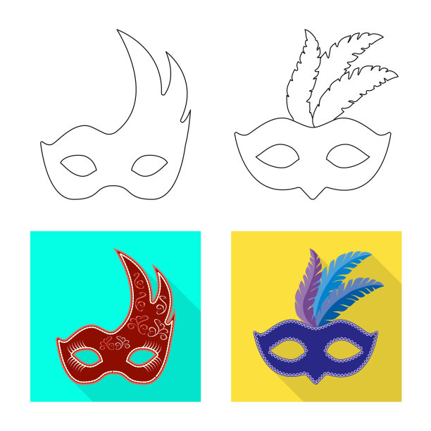 设计豪华和庆典标志集图片下载