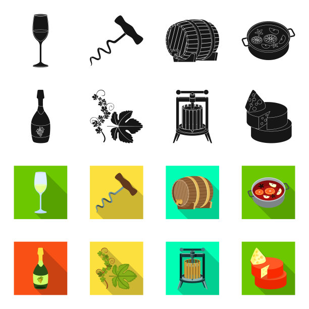 农场和葡萄园的象征图片下载