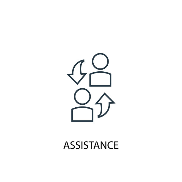 辅助概念线图标简单元素图片下载