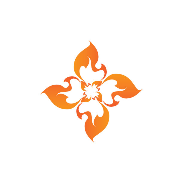 抽象火焰设计元素创意图片下载