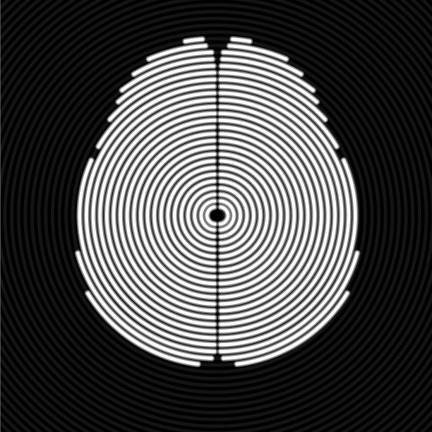 抽象的人类大脑放射线图片下载