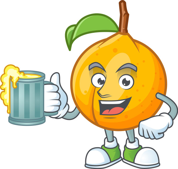 用汁整肉豆蔻人物卡通配图片下载