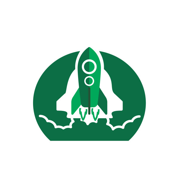 火箭发射器的标志和图标图片下载