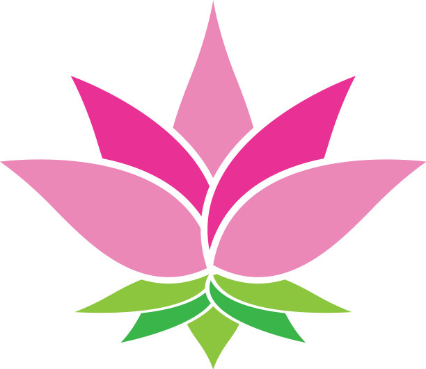 莲花象征图标图片下载