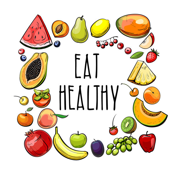 不同水果的背景图片下载