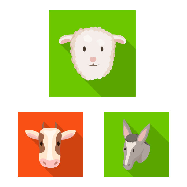 设计农业和育种标志图片下载