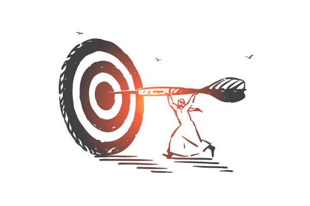 成就目标技能概念草图手绘图片下载