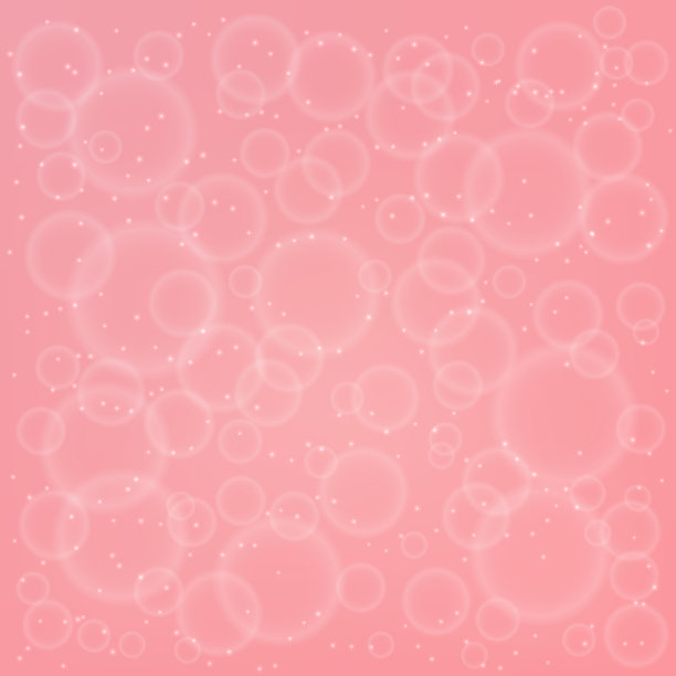 散景粉背景气泡和闪闪发光图片下载
