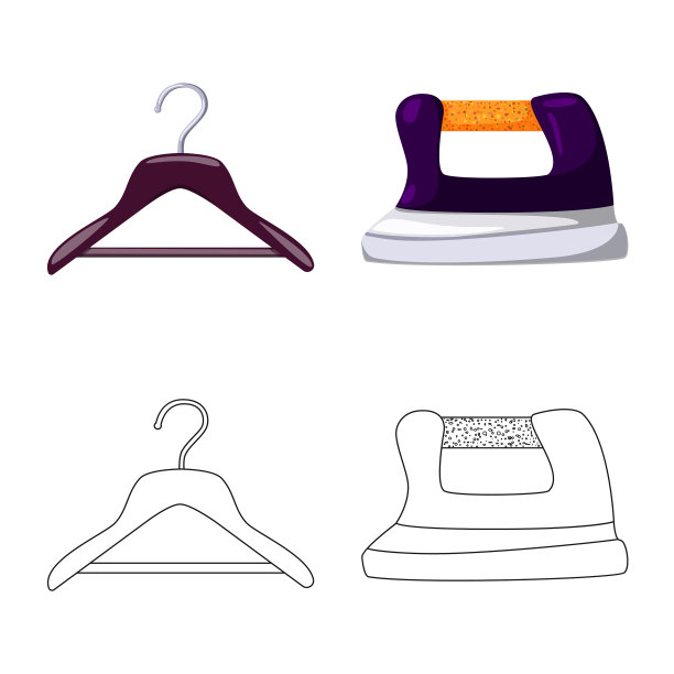 孤立的物体工艺和手工符号图片下载