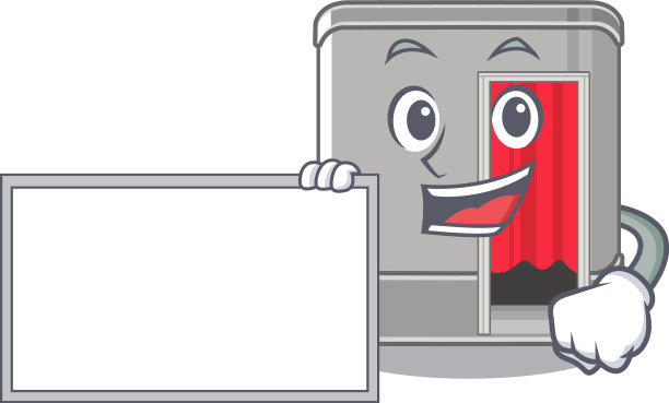 带有文字形状的板形照相亭图片下载