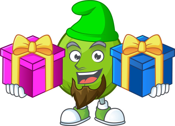 带两件礼品，卡西米罗水果与卡通图片下载