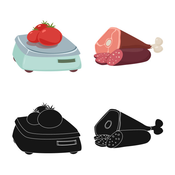 设计餐饮标识、套餐图片下载