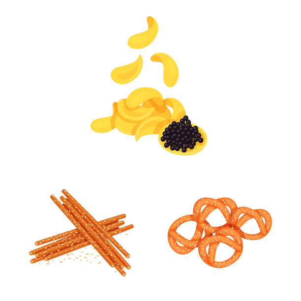 食品和产品图标设置图片下载