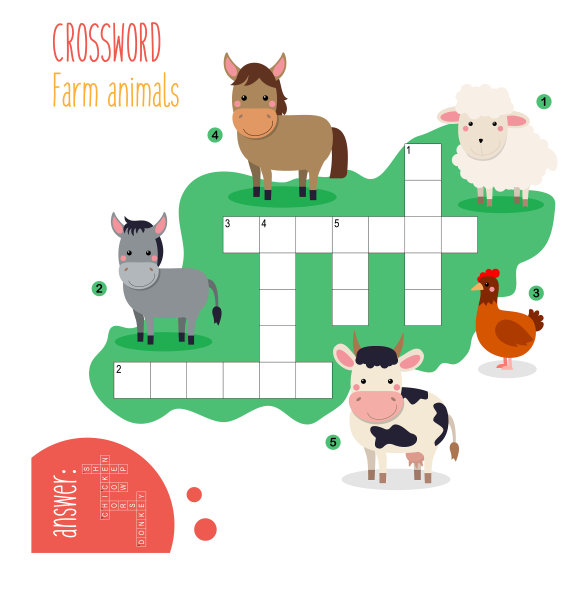 回到学校的填字游戏图片下载