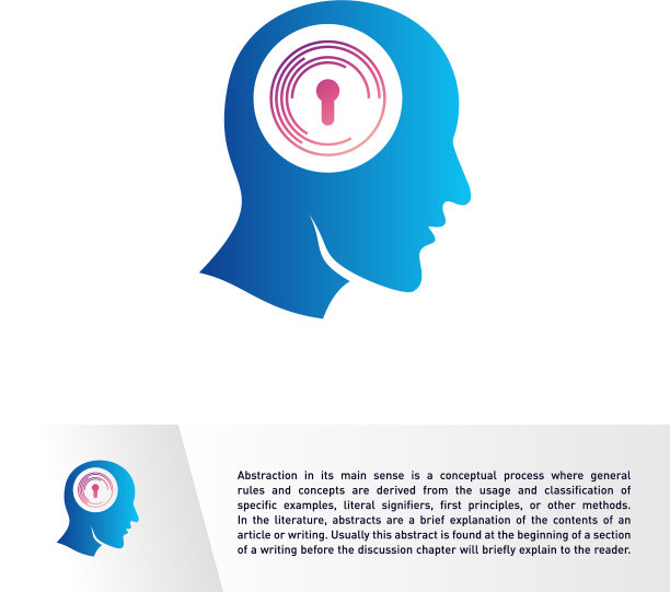 用关键的标志模板大脑创意领导人们图片下载