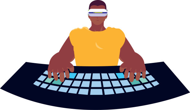 人类使用技术增强现实图片下载