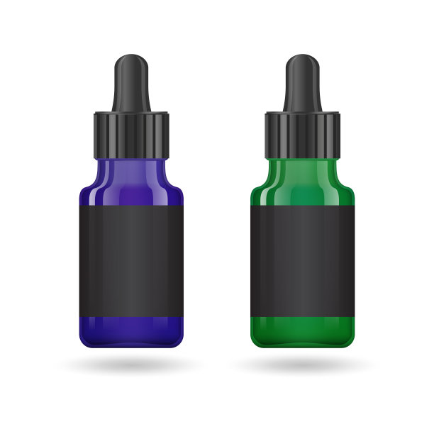 香精油玻璃瓶包装图片下载