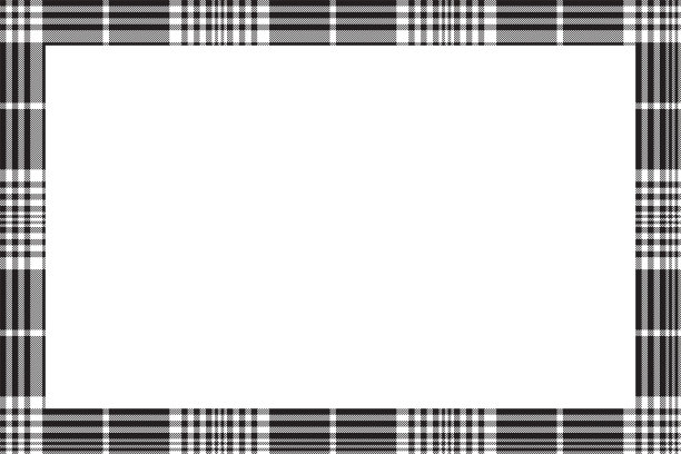 矩形框架复古图案设计模板图片下载