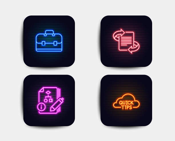 营销组合和算法图标快速图片下载