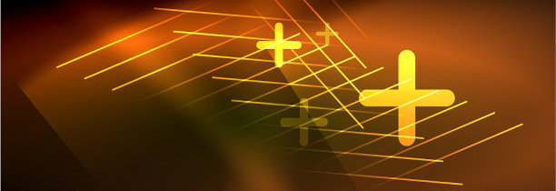 摘要霓虹灯发光光背景暗图片下载