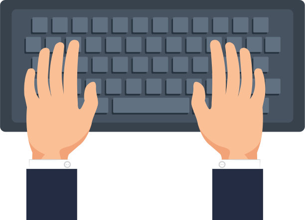 使用电脑键盘的手图片下载