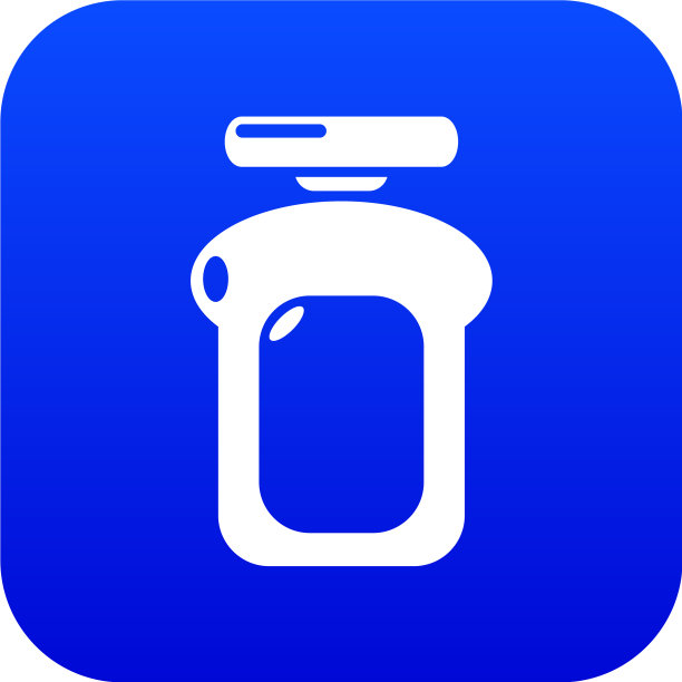 香水瓶子里的水图标是蓝色的图片下载