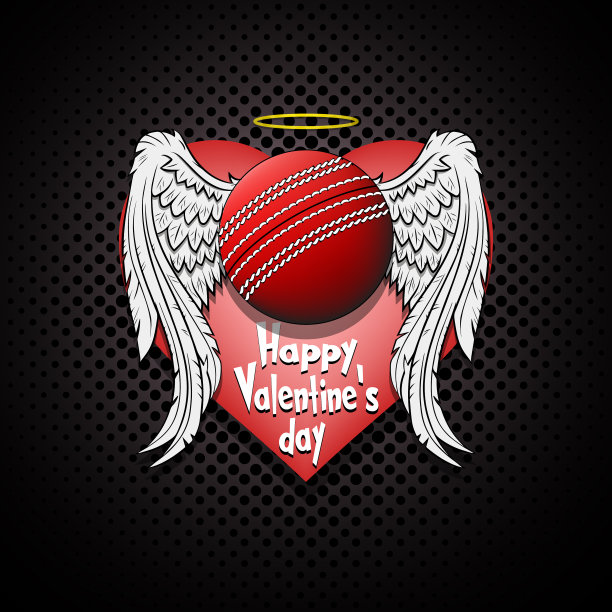 情人节快乐，板球图片下载