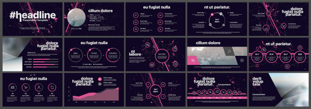 用于信息图和表示的元素图片下载